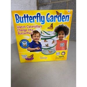 New- Insect Lore Butterfly Garden Watch Caterpillars Change Into Butterflies Kit